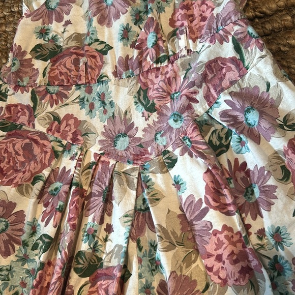 Non Signe Vintage Floral Full Length Jumpsuit - Picture 7 of 12